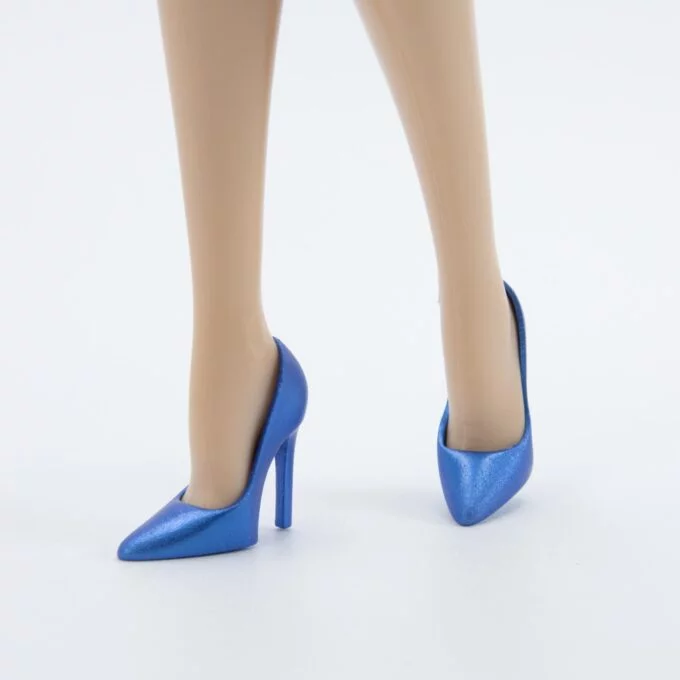 Blueberry “Macarons” Pumps for Barbie