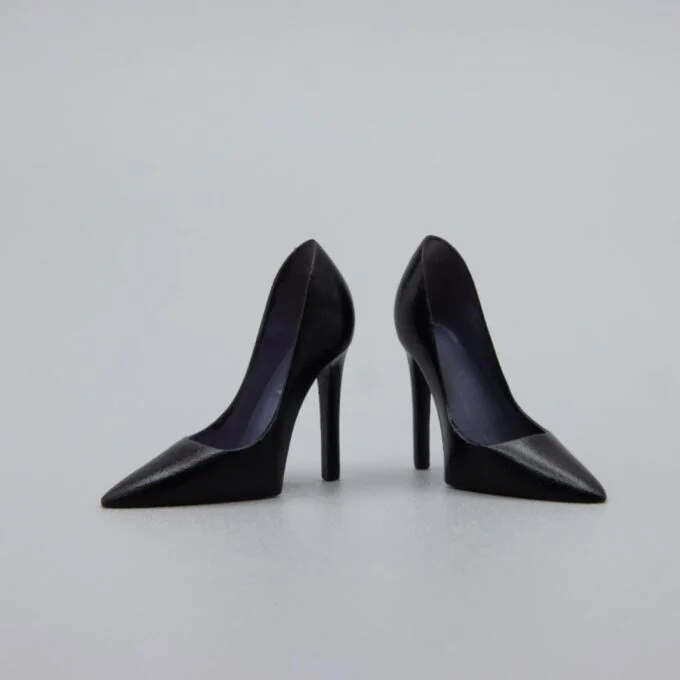 Black “Minimalist” Pumps for Barbie