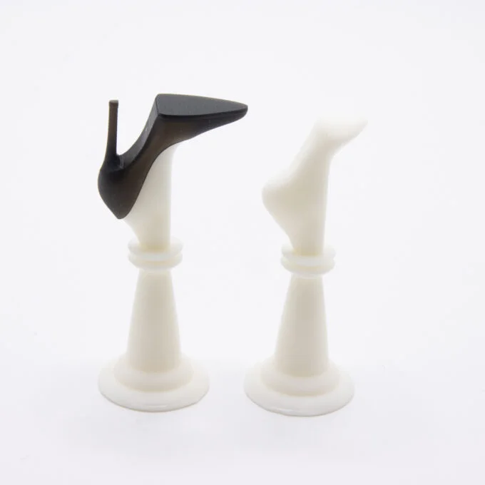 Shoe stands pair for Barbie shoes