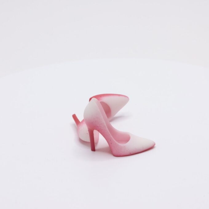 Blank Shoes With Red Soles For Barbie