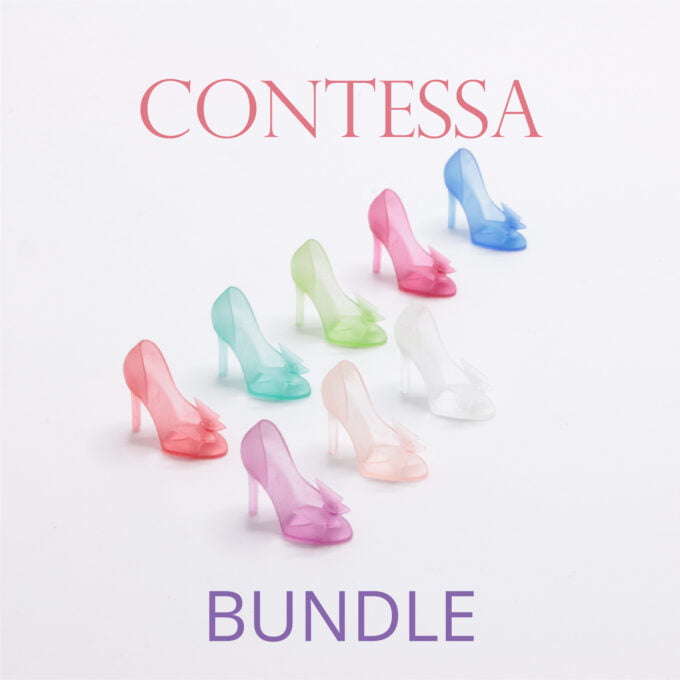 Contessa “Seaglass” Collection Of Barbie Pumps