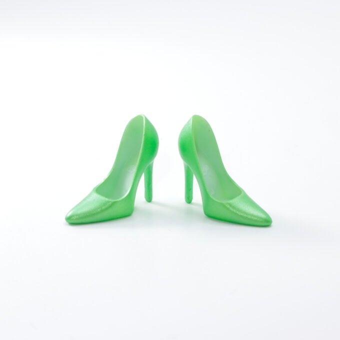 Emerald Green Barbie Pumps