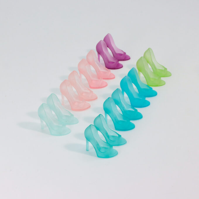 BUNDLE #18 – 8 Seaglass Open Toe Pumps