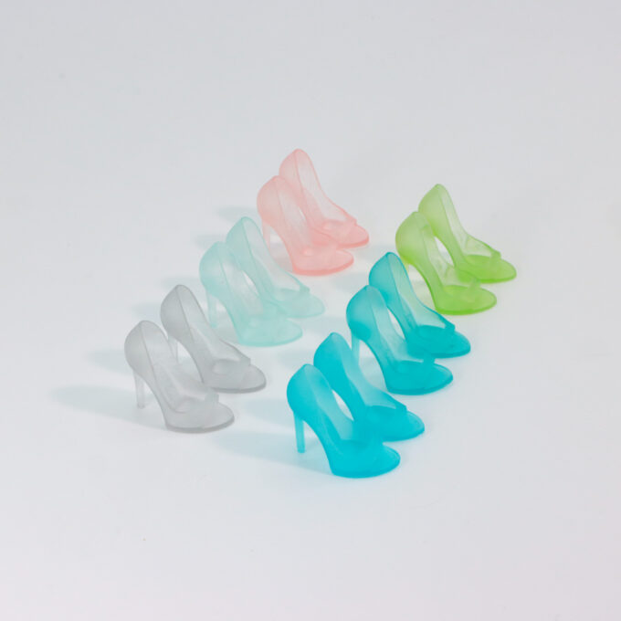BUNDLE #19 – 6 Seaglass Open Toe Pumps