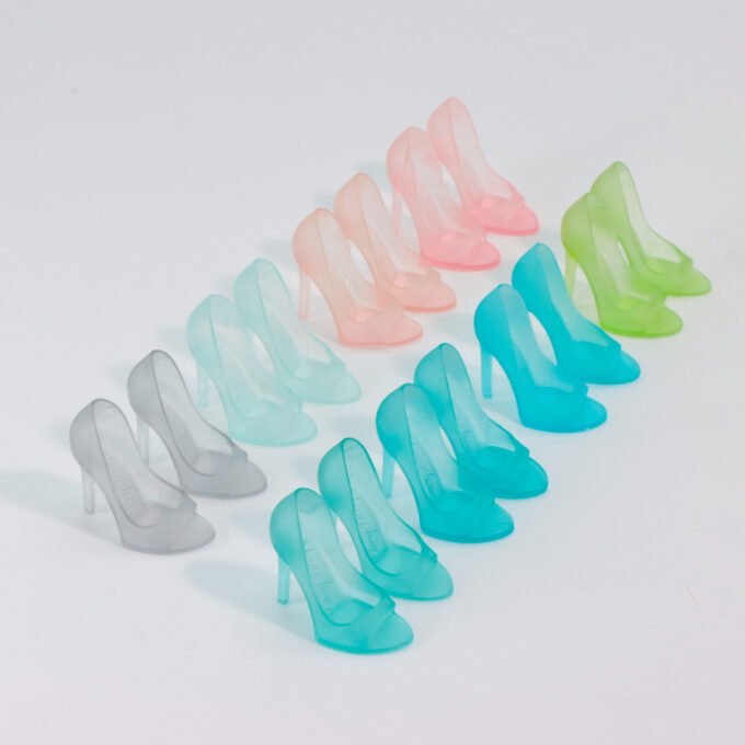 BUNDLE #21 – 8 Seaglass Open Toe Pumps