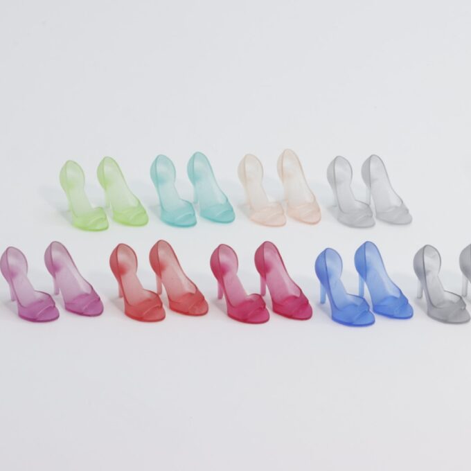BUNDLE – 8 Seaglass Open Toe d’Orsay Pumps Limited Edition