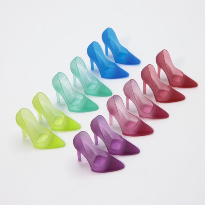 Bundle #40 – Seaglass Classic Barbie Pumps (6 pairs)