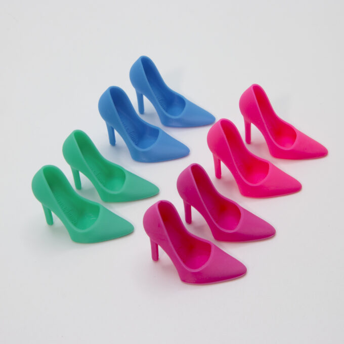 Bundle #42 – Vibrant Classic Barbie Pumps (4 pairs)