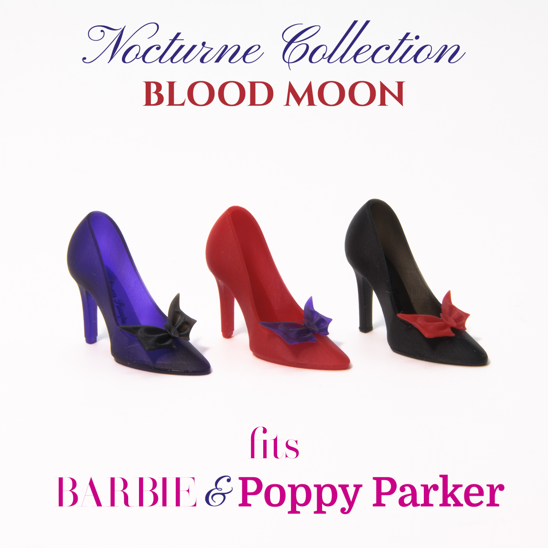 Nocturne Pumps Bundles: Blood Moon (Barbie & Poppy)