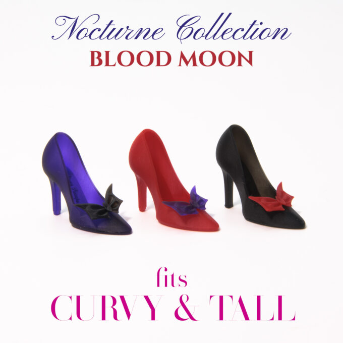 Nocturne Pumps Bundles: Blood Moon (Curvy/Tall)