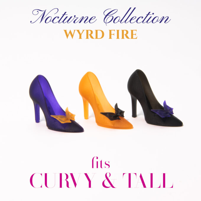 Nocturne Pumps Bundles: Wyrd Fire (Curvy/Tall)